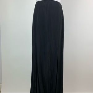 Reformation Black Maxi Skirt